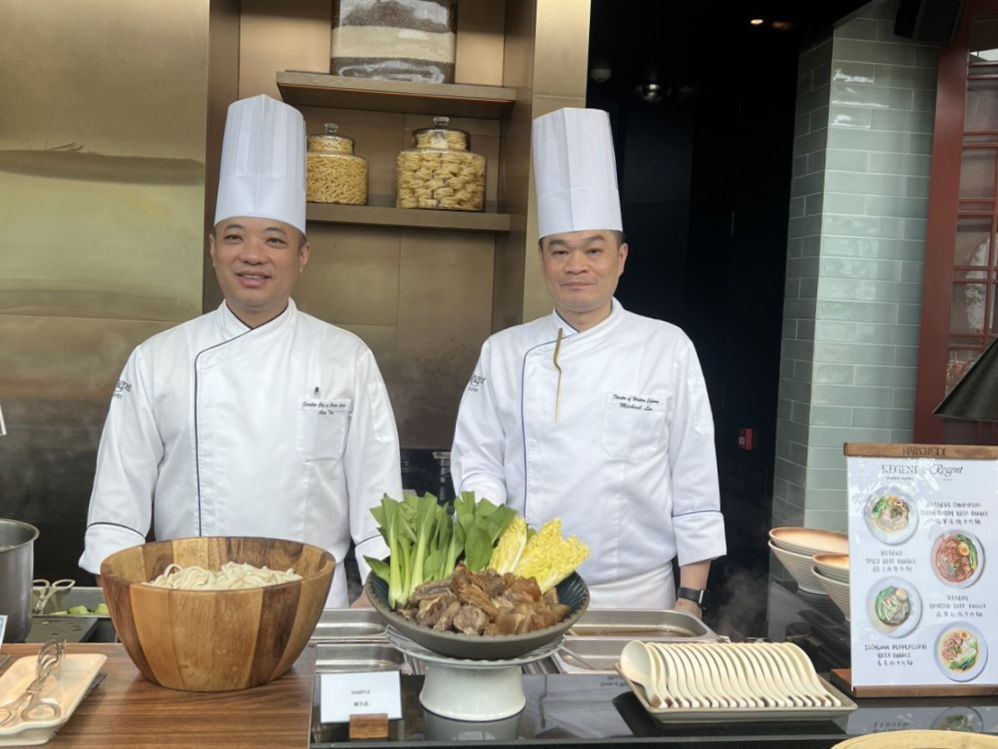 台灣美食 世界飄香 晶華冠軍牛肉麵快閃香港麗晶酒店