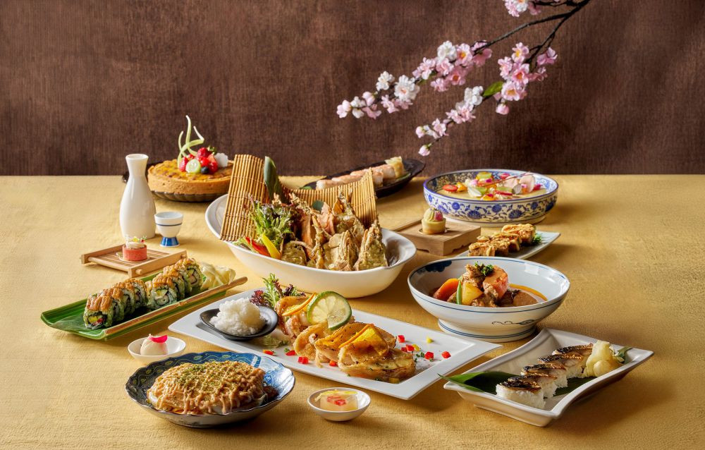 台北福華彩虹座夏季百匯新主題「匠味日本」6月登場　蝦姑松露味噌燒、甜酒釀喜知次漬燒　一次嚐遍道地名饌　價格全面調降最高250元　兩人同行優惠