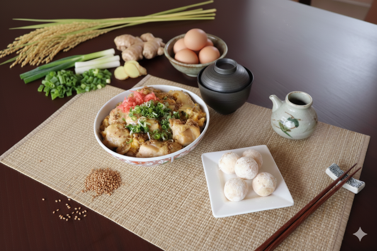 雲品「北町丼飯屋」推出「油芒親子丼」 將未來超級食物油芒端上桌