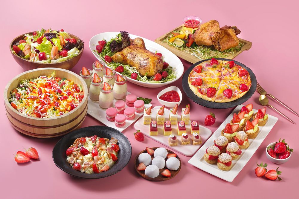 台北花園3餐廳迎春活動：草莓風味饗宴、PRIME ONE牛排館十週年慶滿額送餐券
