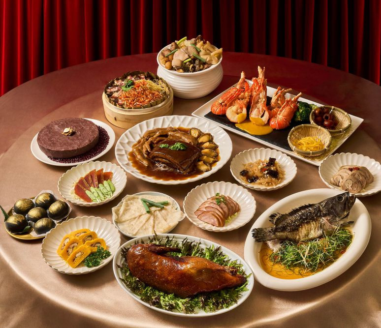 新板希爾頓青雅中餐廳2026「金駿慶團圓」年菜外帶早鳥68折再贈片皮鴨