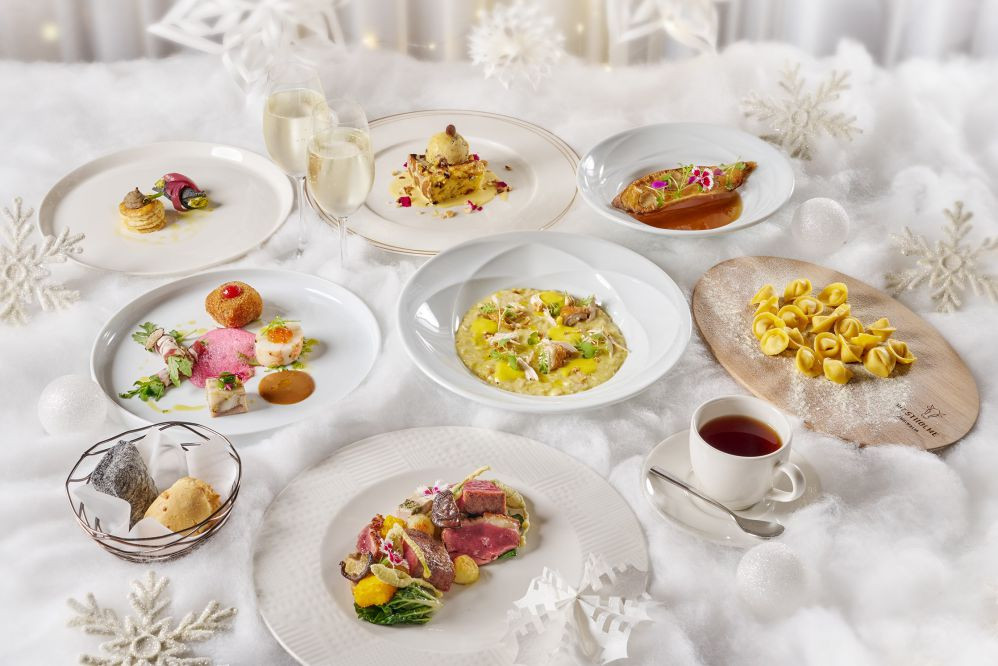 台北美福聖誕月 日義雙廚推出聖誕饗宴 神戶主廚跨海設計甜品 草莓控別錯過